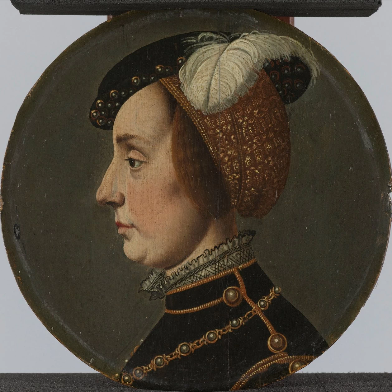 Ritratto di Anna di Lorena, consorte di René de Chalon, principe di Orange - copia successiva